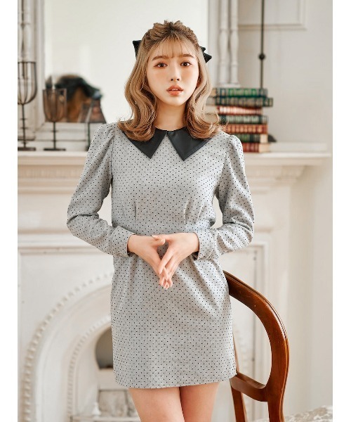 レザーカラーミニワンピース ワンピース Darich ダーリッチ のファッション通販 Zozotown