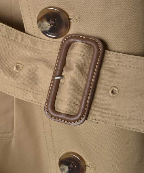 AMERICAN RAG CIE（アメリカンラグシー）の「AMERICAN RAG CIE 70/2ギャバ トレンチコート/114-AFN-M151-CO001（トレンチコート・メンズ・ブラック/ベージュ・1/2/3）」の16枚目の写真