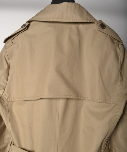 AMERICAN RAG CIE（アメリカンラグシー）の「AMERICAN RAG CIE 70/2ギャバ トレンチコート/114-AFN-M151-CO001（トレンチコート・メンズ・ブラック/ベージュ・1/2/3）」の19枚目の写真