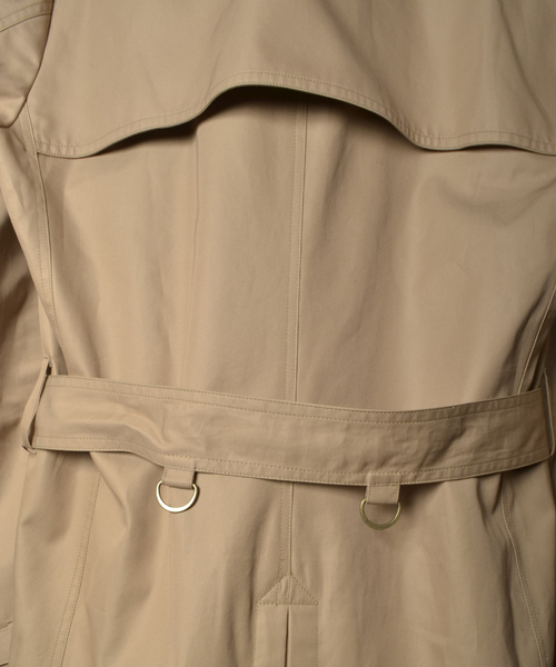 AMERICAN RAG CIE（アメリカンラグシー）の「AMERICAN RAG CIE 70/2ギャバ トレンチコート/114-AFN-M151-CO001（トレンチコート・メンズ・ブラック/ベージュ・1/2/3）」の20枚目の写真