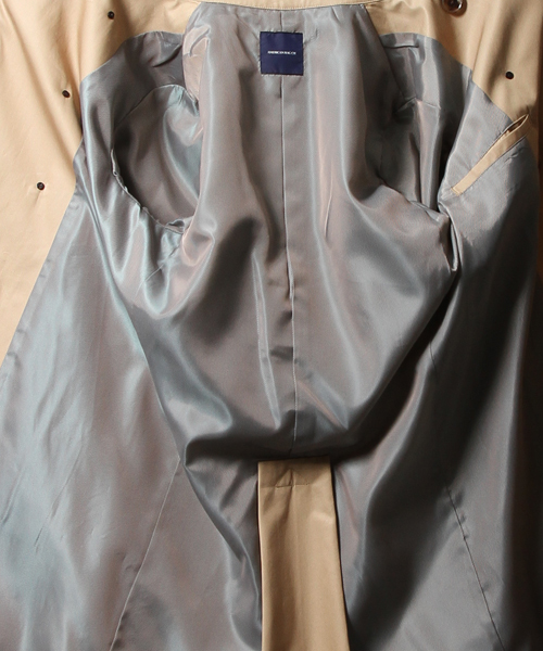 AMERICAN RAG CIE（アメリカンラグシー）の「AMERICAN RAG CIE 70/2ギャバ トレンチコート/114-AFN-M151-CO001（トレンチコート・メンズ・ブラック/ベージュ・1/2/3）」の12枚目の写真