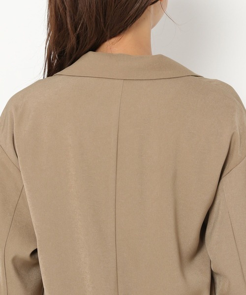 mysty woman（ミスティウーマン）の「Wボタンテーラードジャケット 263697（テーラードジャケット・レディース・ブラック/ベージュ/アイボリー・FREE）」の13枚目の写真