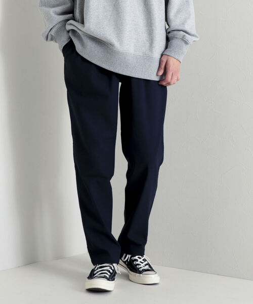 GLOSTER（グロスター）の「【GLOSTER/グロスター】”GUM STRETCH” テーパードイージーパンツ（その他パンツ・メンズ・ベージュ/ネイビー/オリーブ・SMALL/MEDIUM/LARGE）」の10枚目の写真