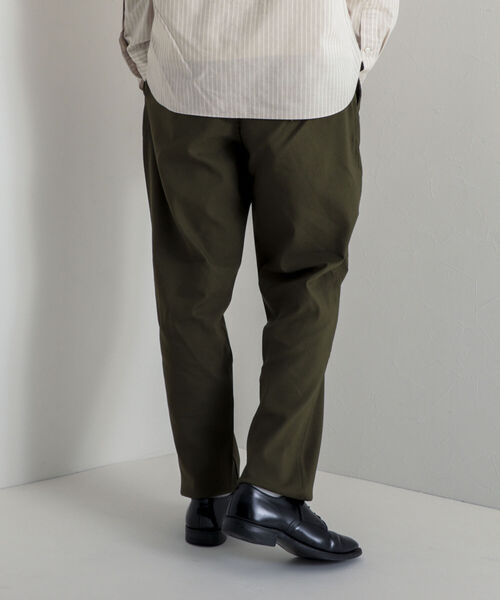 GLOSTER（グロスター）の「【GLOSTER/グロスター】”GUM STRETCH” テーパードイージーパンツ（その他パンツ・メンズ・ベージュ/ネイビー/オリーブ・SMALL/MEDIUM/LARGE）」の20枚目の写真