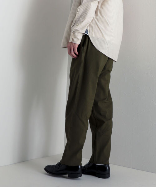 GLOSTER（グロスター）の「【GLOSTER/グロスター】”GUM STRETCH” テーパードイージーパンツ（その他パンツ・メンズ・ベージュ/ネイビー/オリーブ・SMALL/MEDIUM/LARGE）」の22枚目の写真