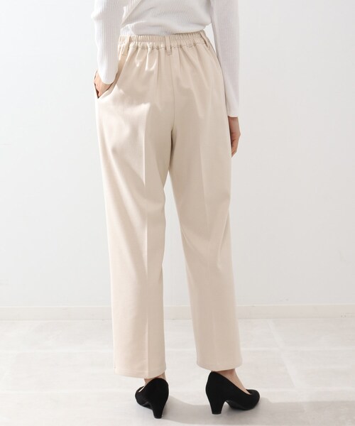 DRESKIP（ドレスキップ）の「◆タックゆるテーパードパンツ（その他パンツ・レディース・ブラック/ダークブラウン/オフホワイト・02/03/04）」の6枚目の写真