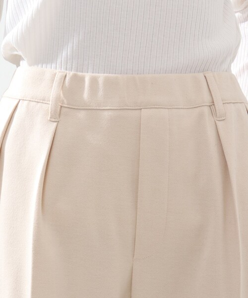 DRESKIP（ドレスキップ）の「◆タックゆるテーパードパンツ（その他パンツ・レディース・ブラック/ダークブラウン/オフホワイト・02/03/04）」の7枚目の写真