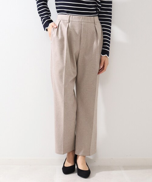 DRESKIP（ドレスキップ）の「◆タックゆるテーパードパンツ（その他パンツ・レディース・ブラック/ダークブラウン/オフホワイト・02/03/04）」の17枚目の写真