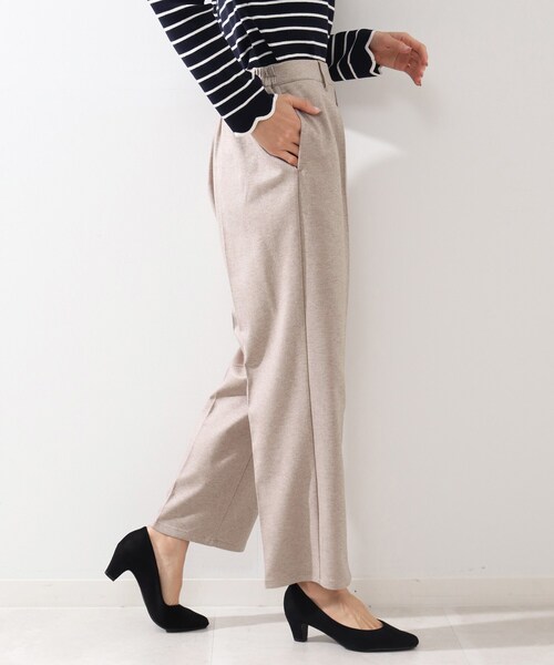 DRESKIP（ドレスキップ）の「◆タックゆるテーパードパンツ（その他パンツ・レディース・ブラック/ダークブラウン/オフホワイト・02/03/04）」の18枚目の写真