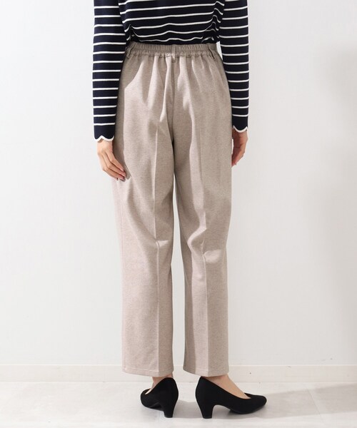 DRESKIP（ドレスキップ）の「◆タックゆるテーパードパンツ（その他パンツ・レディース・ブラック/ダークブラウン/オフホワイト・02/03/04）」の19枚目の写真