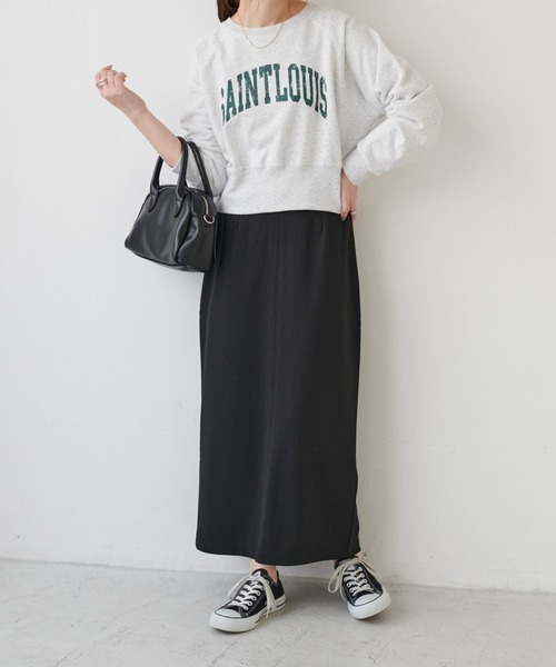 DISCOAT(ディスコート)の「ポンチナロースカート(スカート・レディース・ブラック/グレー/ホワイト系その他・SMALL/MEDIUM/LARGE)」の3枚目の写真