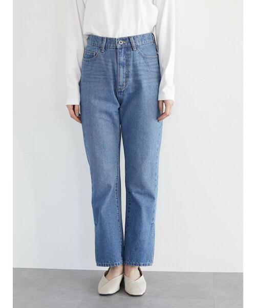 Green Parks(グリーンパークス)の「スリットストレートデニムパンツ(その他パンツ・レディース・ライトインディゴブルー・S/M/L)」の21枚目の写真