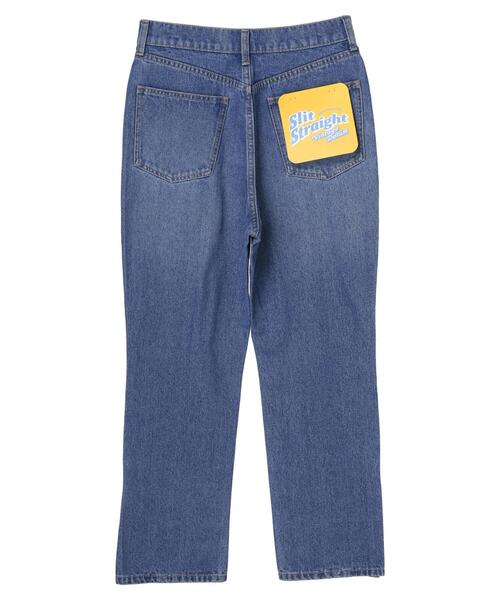 Green Parks(グリーンパークス)の「スリットストレートデニムパンツ(その他パンツ・レディース・ライトインディゴブルー・S/M/L)」の13枚目の写真