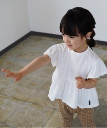 quoti use fith | ベーシック天竺 半袖 ギャザーTシャツ(Tシャツ/カットソー)