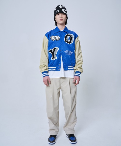 OY(オーワイ)の「『OY/オーワイ』WAVE LINE LOGO PANTS/ウェーブラインロゴパンツ(その他パンツ・メンズ・ブラック/ベージュ/グレー・1/2)」の13枚目の写真