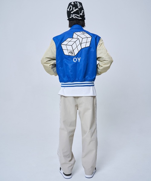 OY(オーワイ)の「『OY/オーワイ』WAVE LINE LOGO PANTS/ウェーブラインロゴパンツ(その他パンツ・メンズ・ブラック/ベージュ/グレー・1/2)」の14枚目の写真
