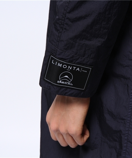 SQUOVAL（スクオーバル）の「【東京西川×SQUOVAL】リモンタステンカラーコート（ステンカラーコート・メンズ・ブラック/ブルー/ネイビー/オリーブ・SMALL/LARGE/MEDIUM）」の10枚目の写真