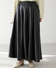 Furryrate | ・furry rate 合皮ストレッチレザースカート＊(スカート)