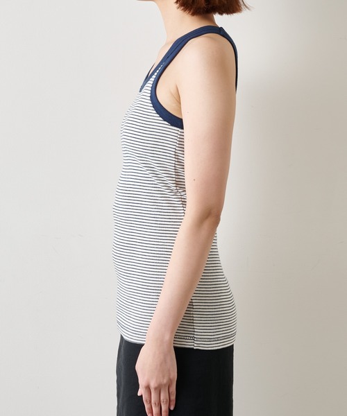GALLARDAGALANTE（ガリャルダガランテ）の「【Miller】タンクトップ/別注（タンクトップ・レディース・ホワイト/ブラック/ブラック系その他・FREE）」の19枚目の写真