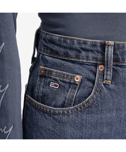 tommy jeans（トミー ジーンズ）の「エンブロイダリーテーパードデニム（デニムパンツ・レディース・ブルー・28inch/24inch/25inch/26inch/27inch）」の5枚目の写真