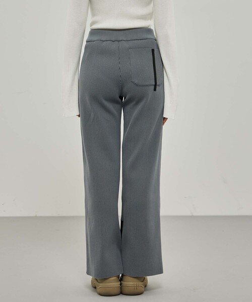 CITY TOKYO（シティトウキョウ）の「カラーコードニットパンツ（その他パンツ・レディース・ライム/オレンジ/ダークグレー・1/2）」の12枚目の写真