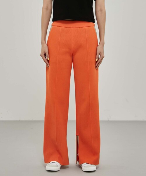 CITY TOKYO（シティトウキョウ）の「カラーコードニットパンツ（その他パンツ・レディース・ライム/オレンジ/ダークグレー・1/2）」の18枚目の写真