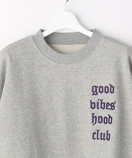 FREAK'S STORE(フリークスストア)の「hood/フッド 別注hood SWEAT/別注フッドスウェットプルオーバー(スウェット・レディース・ブラック/グレー・フリ-)」の11枚目の写真