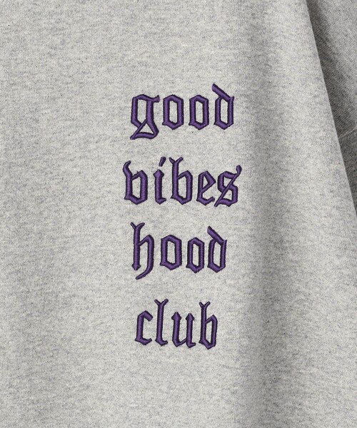 FREAK'S STORE(フリークスストア)の「hood/フッド 別注hood SWEAT/別注フッドスウェットプルオーバー(スウェット・レディース・ブラック/グレー・フリ-)」の12枚目の写真