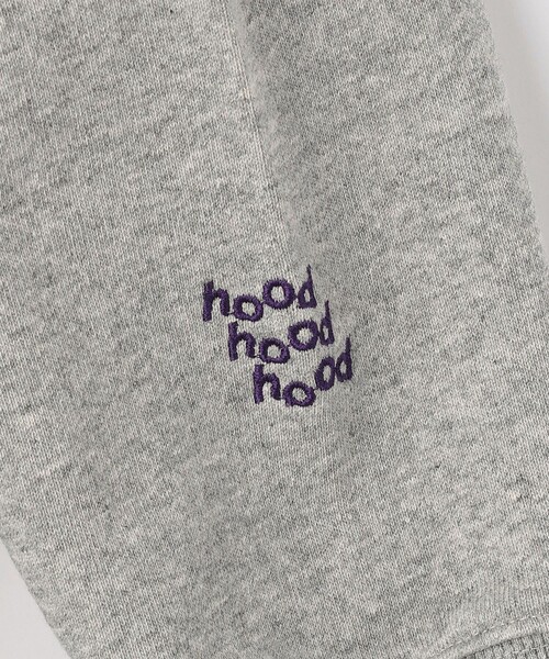 FREAK'S STORE(フリークスストア)の「hood/フッド 別注hood SWEAT/別注フッドスウェットプルオーバー(スウェット・レディース・ブラック/グレー・フリ-)」の14枚目の写真