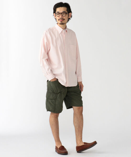 BEAMS PLUS(ビームスプラス)の「KAPTAIN SUNSHINE / Relaxed Polocollar Shirt(シャツ/ブラウス・メンズ・ピンク・36/38)」の2枚目の写真