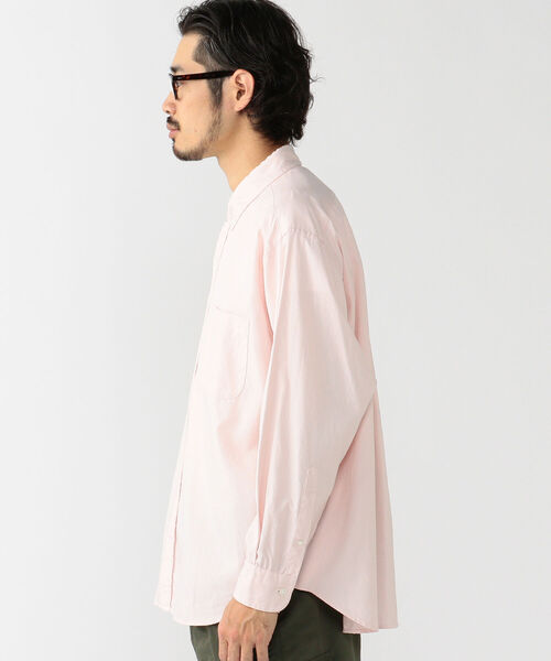 BEAMS PLUS(ビームスプラス)の「KAPTAIN SUNSHINE / Relaxed Polocollar Shirt(シャツ/ブラウス・メンズ・ピンク・36/38)」の6枚目の写真