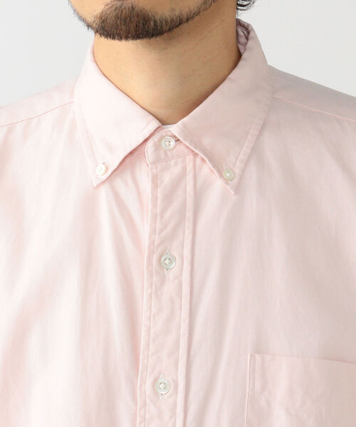 BEAMS PLUS(ビームスプラス)の「KAPTAIN SUNSHINE / Relaxed Polocollar Shirt(シャツ/ブラウス・メンズ・ピンク・36/38)」の8枚目の写真