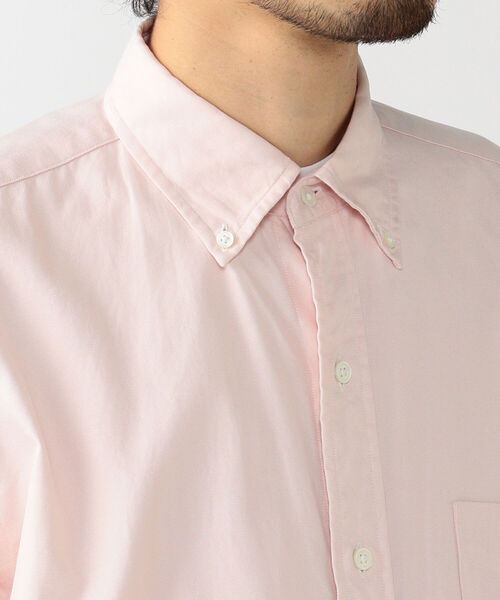 BEAMS PLUS(ビームスプラス)の「KAPTAIN SUNSHINE / Relaxed Polocollar Shirt(シャツ/ブラウス・メンズ・ピンク・36/38)」の9枚目の写真