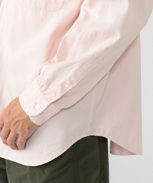 BEAMS PLUS(ビームスプラス)の「KAPTAIN SUNSHINE / Relaxed Polocollar Shirt(シャツ/ブラウス・メンズ・ピンク・36/38)」の10枚目の写真