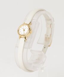 KATHARINE HAMNETT LONDON （キャサリンハムネットロンドン）の「KATHARINE HAMNETT LONDON/キャサリンハムネットロンドン Small Round Watch スペアベルト付属（アナログ腕時計・メンズ）」