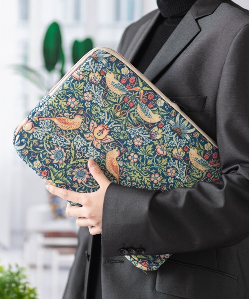 Jubilee(ジュビリー)の「ノートパソコンPC・タブレットケース 13インチ対応(PC・タブレットケース・レディース・ブルー/グリーン/ベビーピンク/ライトグリーン/ホワイト×グリーン/黄緑系/グリーン系その他/ダークブルー/ピンク・13inch)」の7枚目の写真