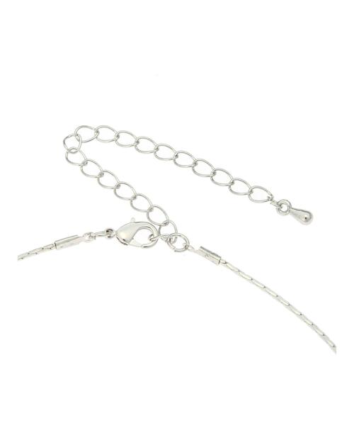 earth music&ecology（アースミュージックアンドエコロジー）の「メタルフープミックスメッキネックレス（ネックレス・レディース・ゴールド・FREE）」の3枚目の写真