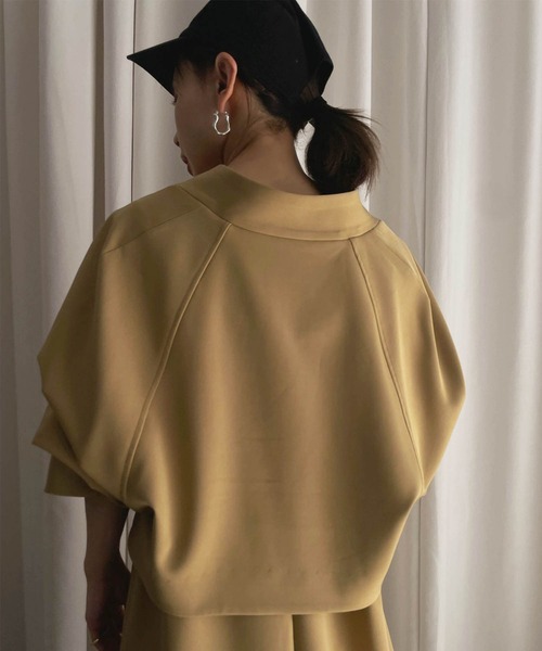 OTONA SHORT JACKET SET UP DRESS /オトナミューズ Ameri（アメリ）の「OTONA SHORT JACKET SET UP DRESS