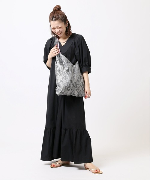 HOLLINGWORTH COUNTRY OUTFITTERS(ホリングワース カントリーアウトフィッターズ)の「【Hollingworth/ホリングワース】Vee Bag(トートバッグ・レディース・ブラック/ネイビー/ピンク・FREE)」の8枚目の写真