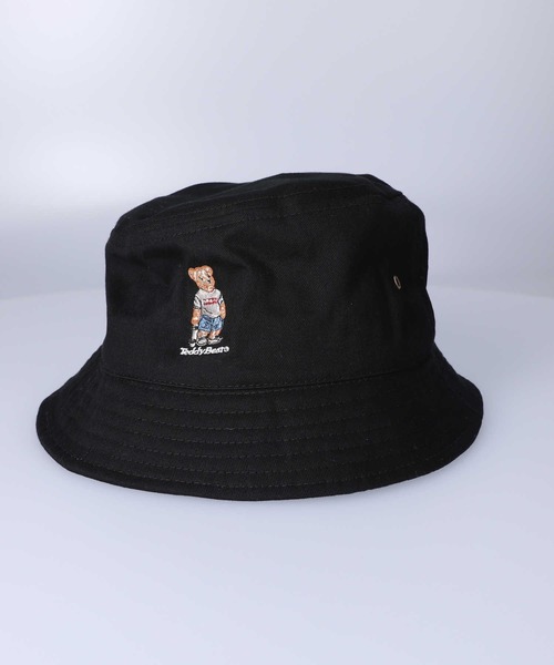 BASICK テディベア　ハット　M Right-on（ライトオン）の「テディベア刺繍ハット（ハット