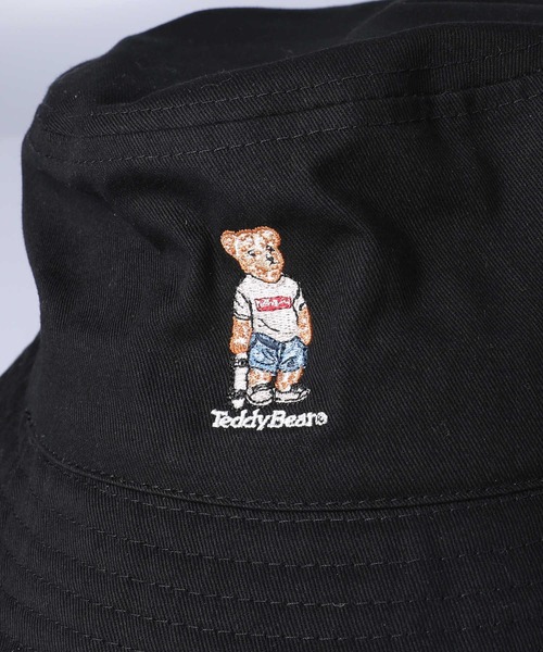 BASICK テディベア　ハット　M Right-on（ライトオン）の「テディベア刺繍ハット（ハット