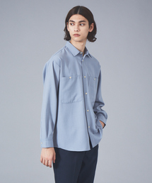 MYSELF ABAHOUSE | 【MYSELF ABAHOUSE】ポリツイル オーバーサイズ レギュラーカラー シャツ(シャツ/ブラウス)