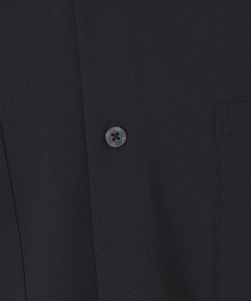 MYSELF ABAHOUSE（マイセルフアバハウス）の「【MYSELF ABAHOUSE】ポリツイル オーバーサイズ レギュラーカラー シャツ（シャツ/ブラウス・メンズ・ブラック/ベージュ/サックスブルー/ピンクベージュ・46/48）」の10枚目の写真