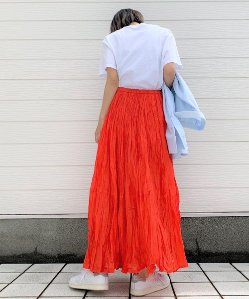 Q（キュー）の「ライトデニムシャツ（シャツ/ブラウス・レディース・ライトブルー/ネイビー・MEDIUM）」の4枚目の写真