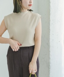 ITEMS URBANRESEARCH | リブハイネックノースリーブニット(ニット/セーター)