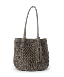 SHOO・LA・RUE | 透かし編みニットバルーントート(トートバッグ)