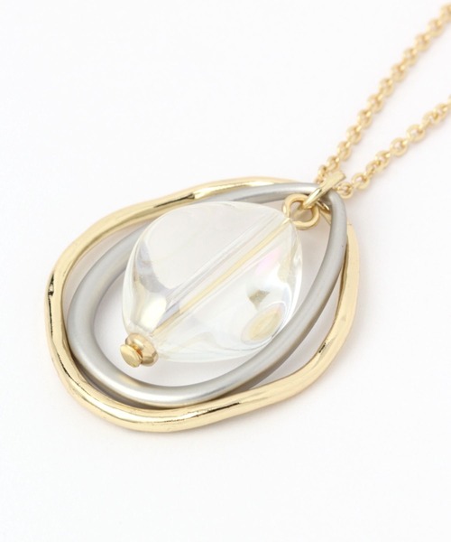 studio CLIP(スタディオクリップ)の「オーロラメタルロングネックレス(ネックレス・レディース・その他1/その他2・FREE)」の4枚目の写真