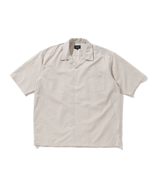 BEAMS（ビームス）の「BEAMS / SOLOTEX(R) オープンカラーシャツ（シャツ/ブラウス・メンズ・ネイビー/グレー/オリーブ・S/M/L/XL）」の11枚目の写真