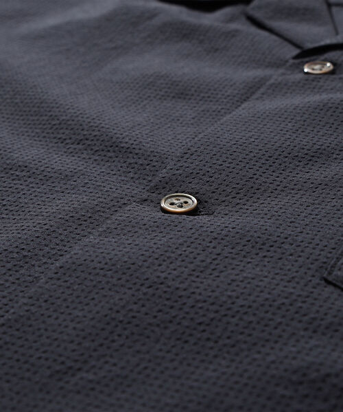 BEAMS（ビームス）の「BEAMS / SOLOTEX(R) オープンカラーシャツ（シャツ/ブラウス・メンズ・ネイビー/グレー/オリーブ・S/M/L/XL）」の17枚目の写真