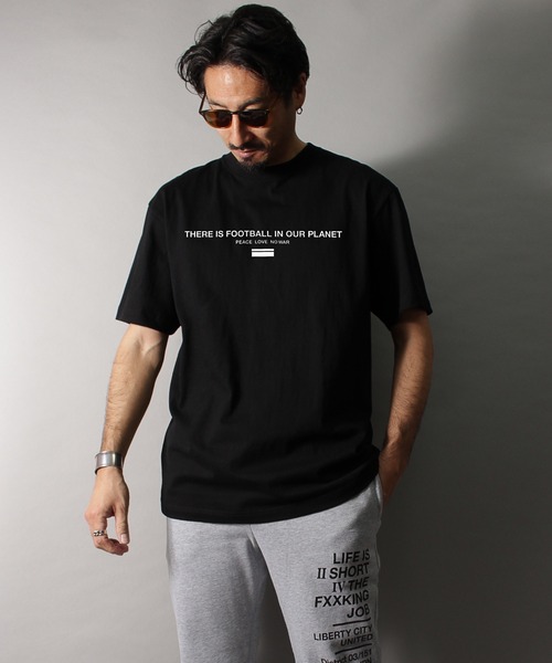 LIBERTY CITY（リバティシティ）の「【LIBERTY CITY/リバティーシティ】 [IN OUR PLANET] Tシャツ（Tシャツ/カットソー・メンズ・ホワイト/ブラック・2/4/3）」の8枚目の写真
